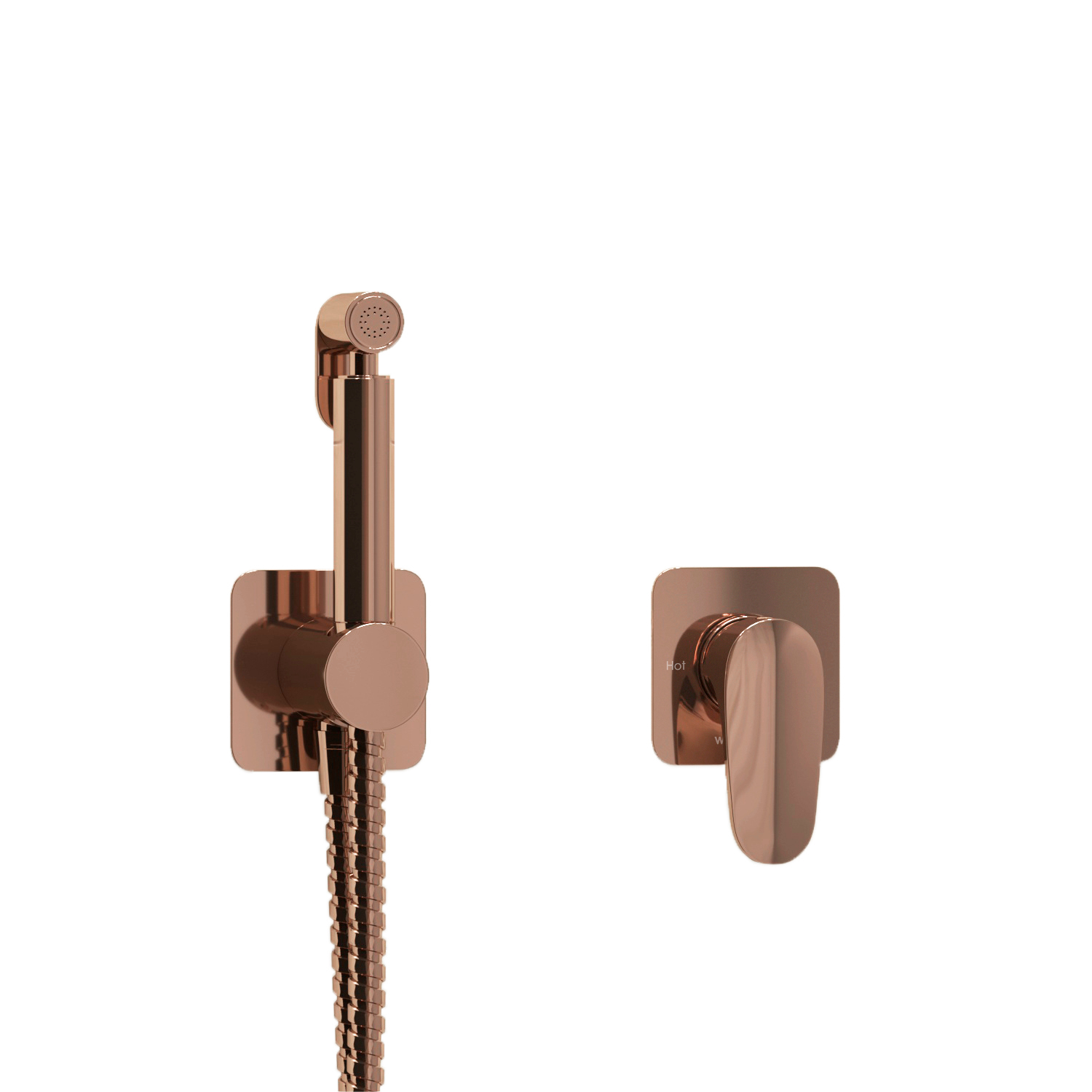 Встраиваемый комплект для биде со шлангом A7751.290.361.335