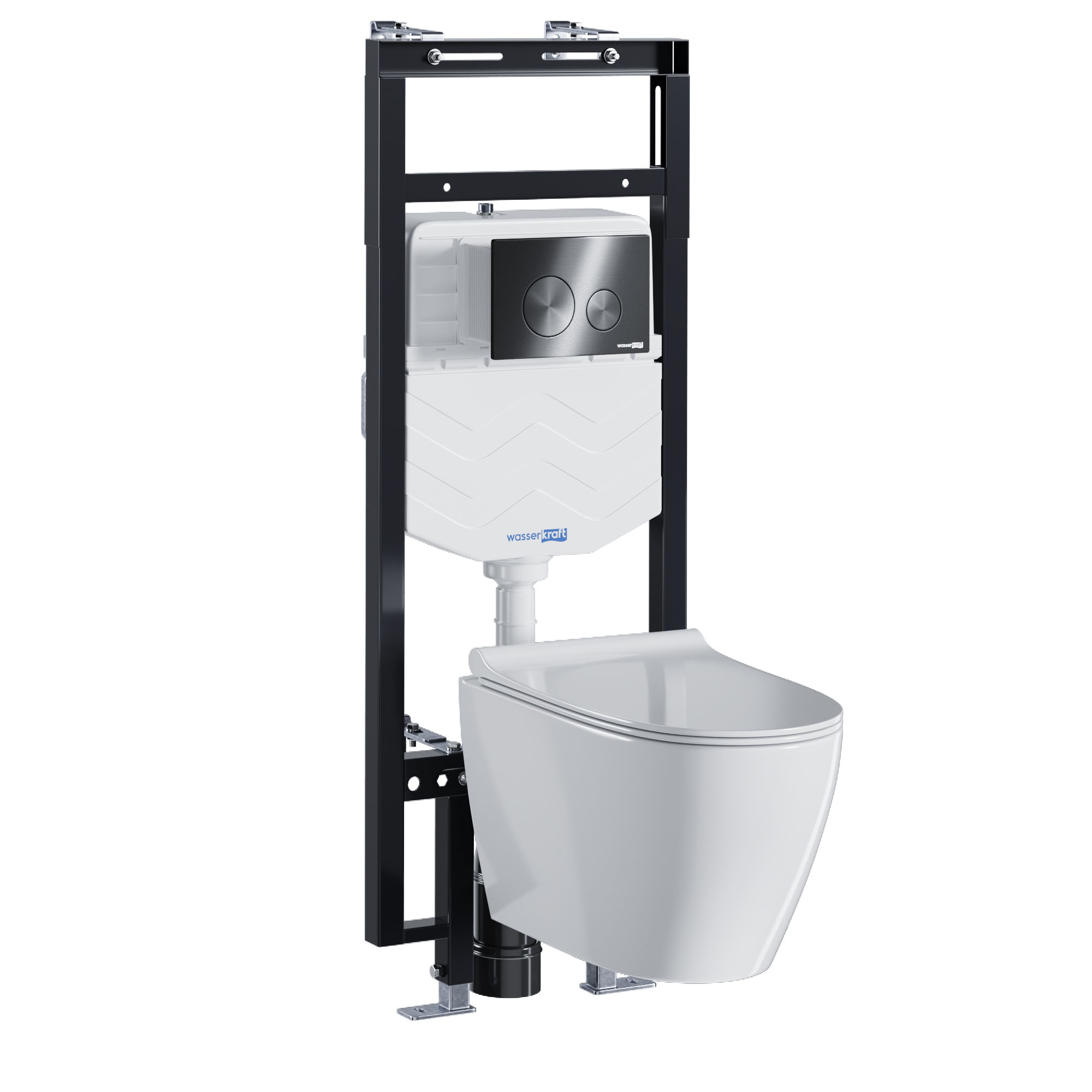 Система инсталляции с унитазом Dinkel 58TLT.010.ME.GR02.H002