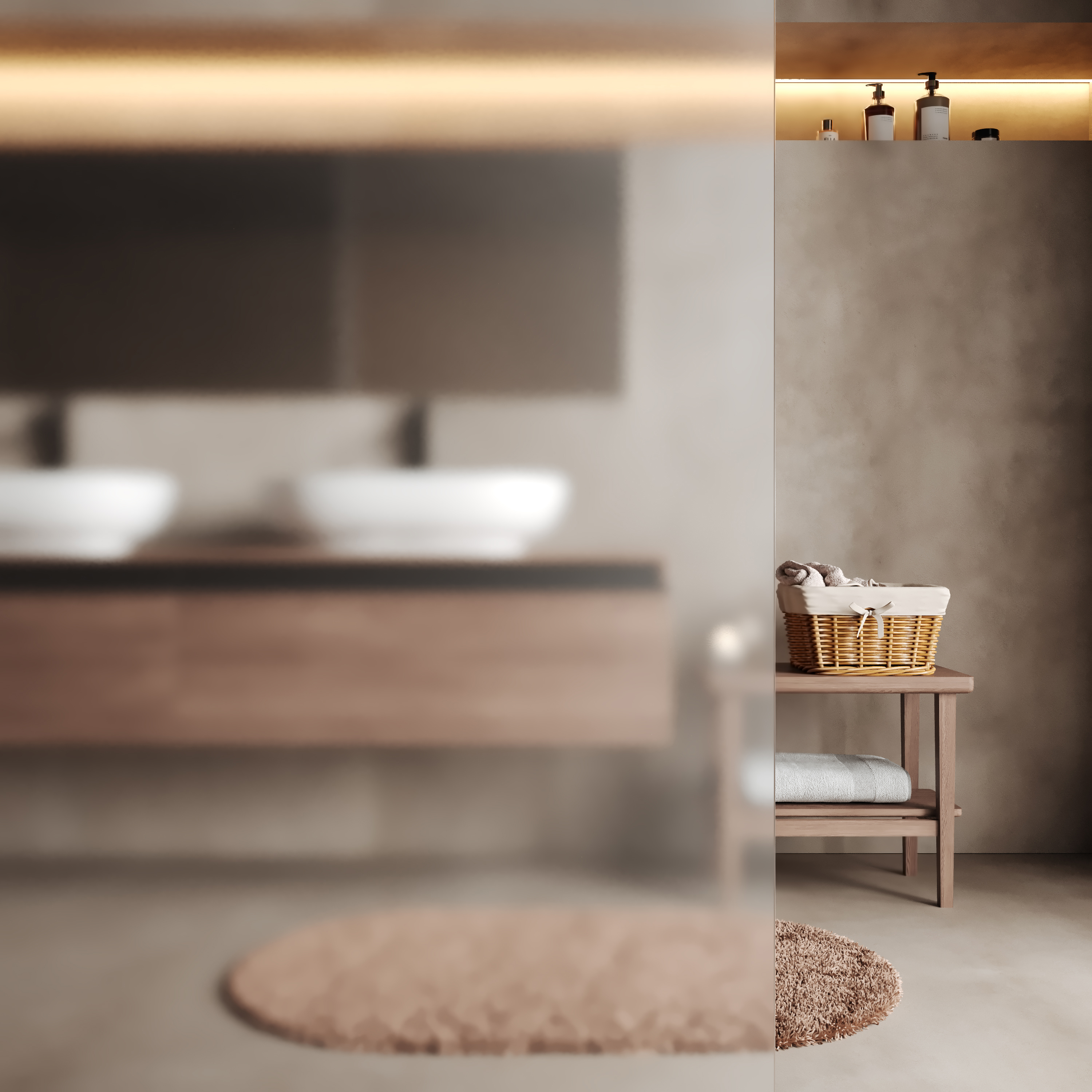 Rur 30W44-MG Душевая перегородка