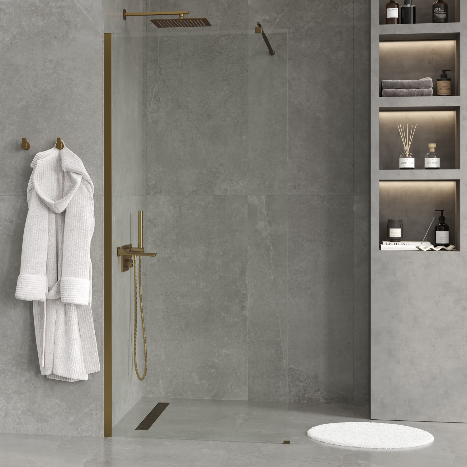 Rur 30W40BG Душевая перегородка