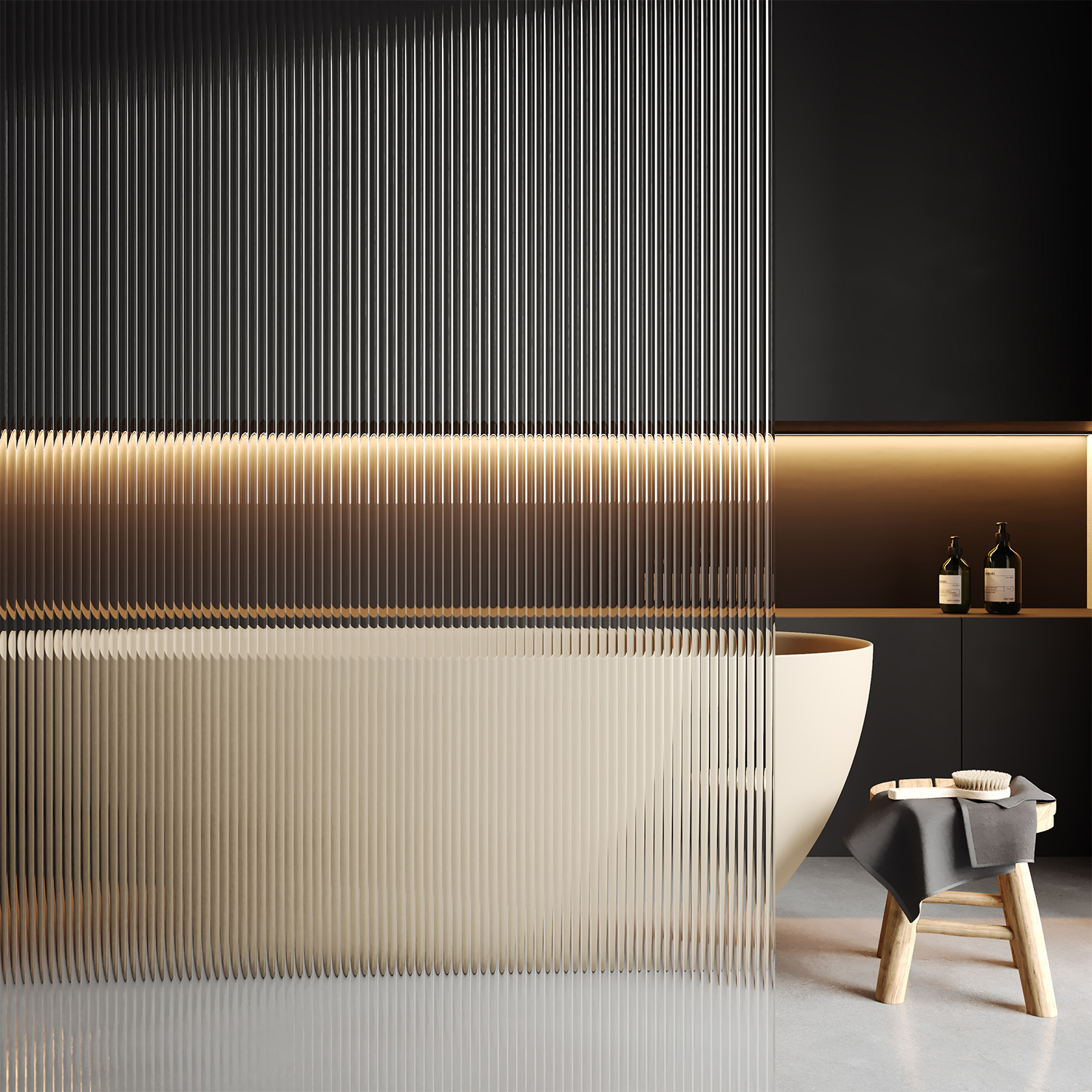 Vechte 60W40PG-FL Душевая перегородка